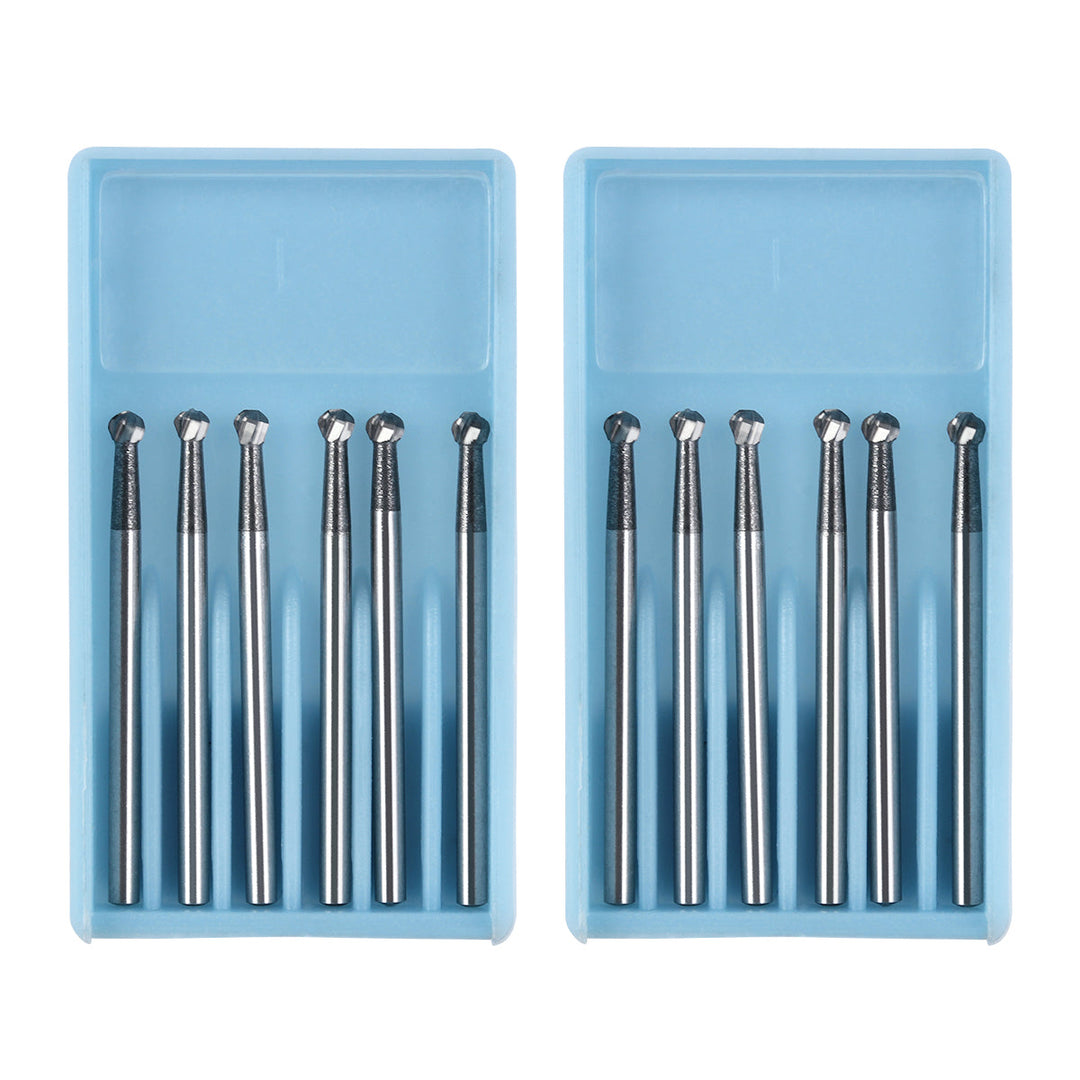 Dental FG #6 SL Surgical Length Round 25mm Carbide Burs 6pcs/Box