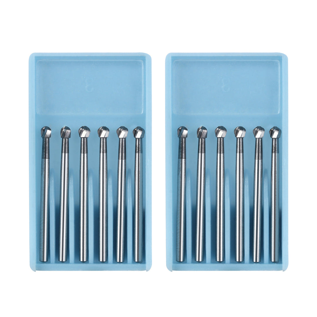 Dental FG #8 SL Surgical Length Round 25mm Carbide Burs 6pcs/Box