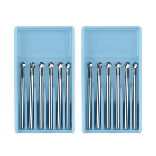 Dental FG #8 SL Surgical Length Round 25mm Carbide Burs 6pcs/Box