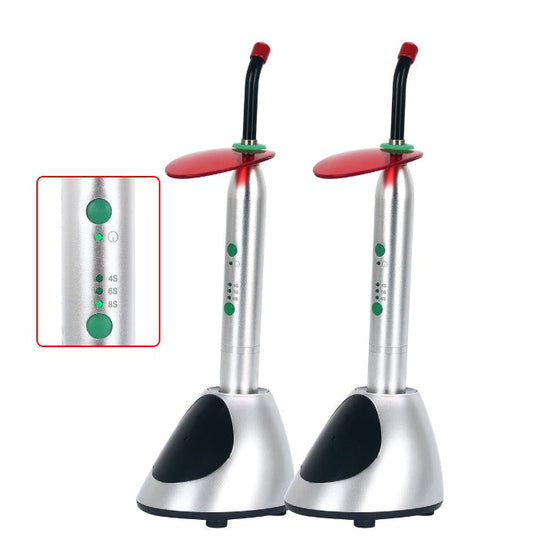 Dental LED Curing Light Cordless 3 Modes High Power 2700mW/cm² Timer 4s/6s/8s