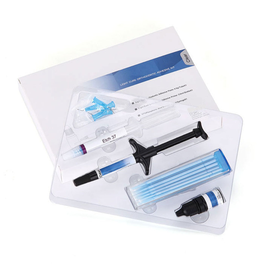 Dental Orthodontic Light Cure Adhesive Kit Clear 4g