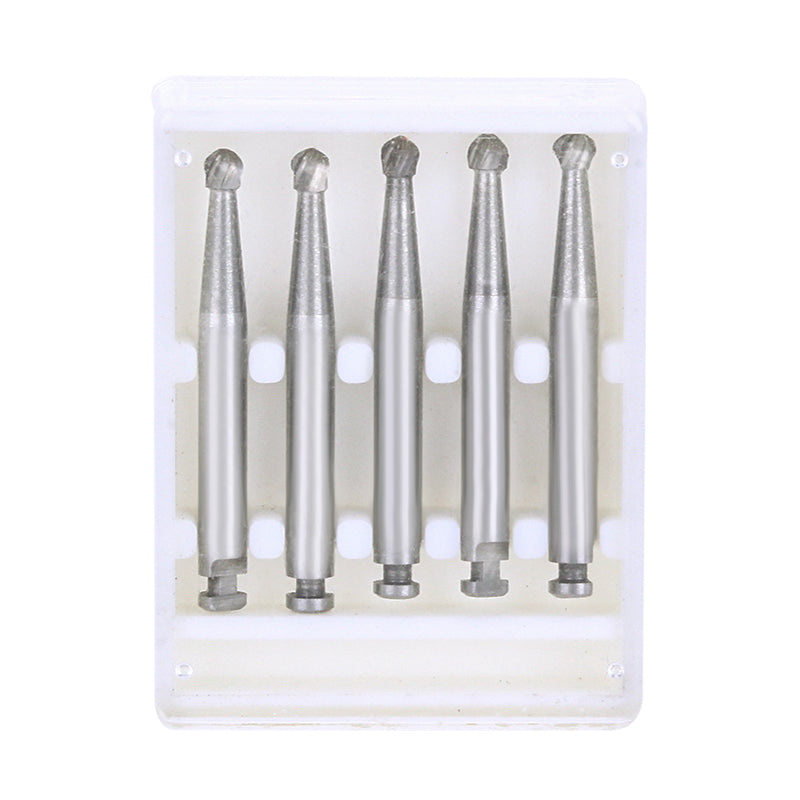 Dental RA #7 Round Carbide Bur for Slow Speed Latch 2.1mm 5pcs/Box