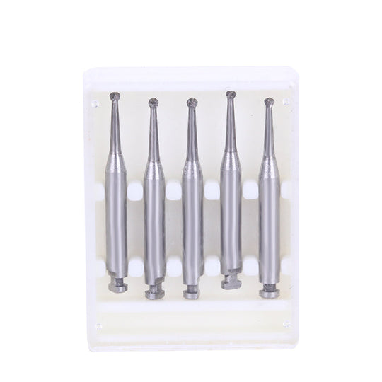 Dental RA #3 Round Carbide Bur for Slow Speed Latch 1.2mm 5pcs/Box