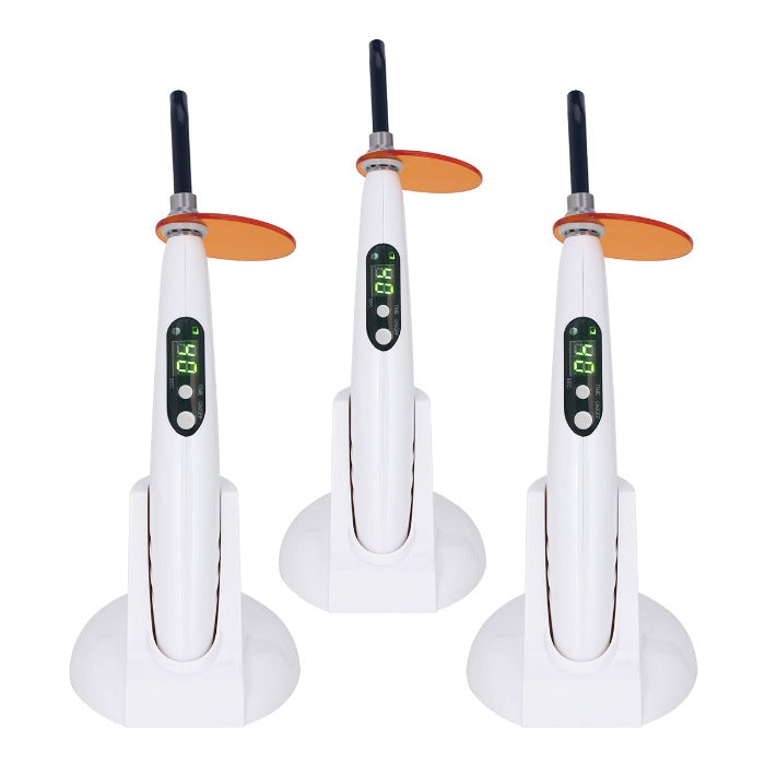 Dental LED Curing Light Lamp Wireless 1500mW/cm² Simple Mode Convenient Operation