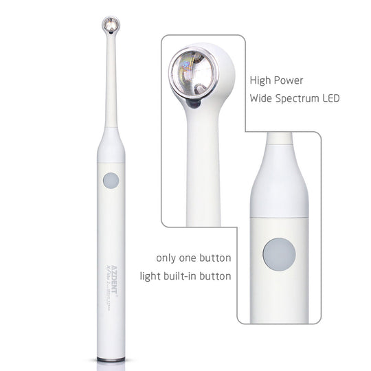 LED Curing Light Wireless Wide Spectrum 385-515nm 2300mW/Cm² High Power Easy Operation