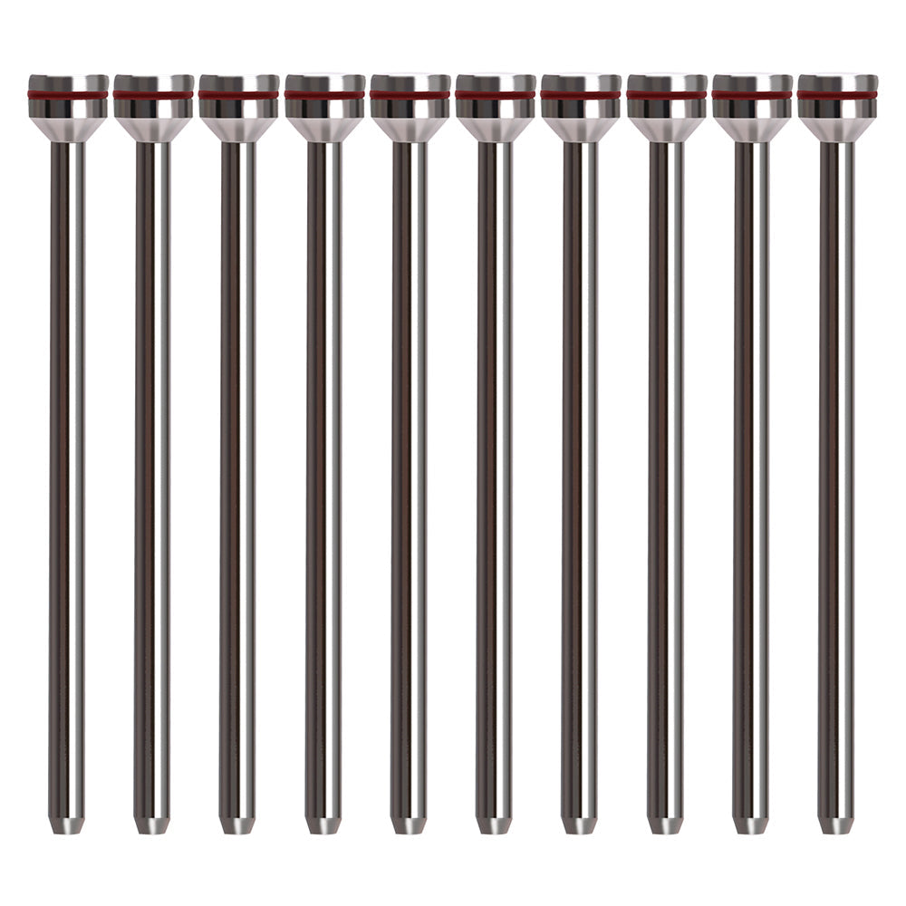  Dental Lab Diamond Disc Mandrel Stainless Steel 10pcs/Pack