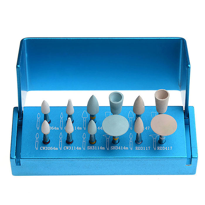 Dental Composite Polishing Kit for Low Speed Contra Angle RA 1112 12pcs/Kit