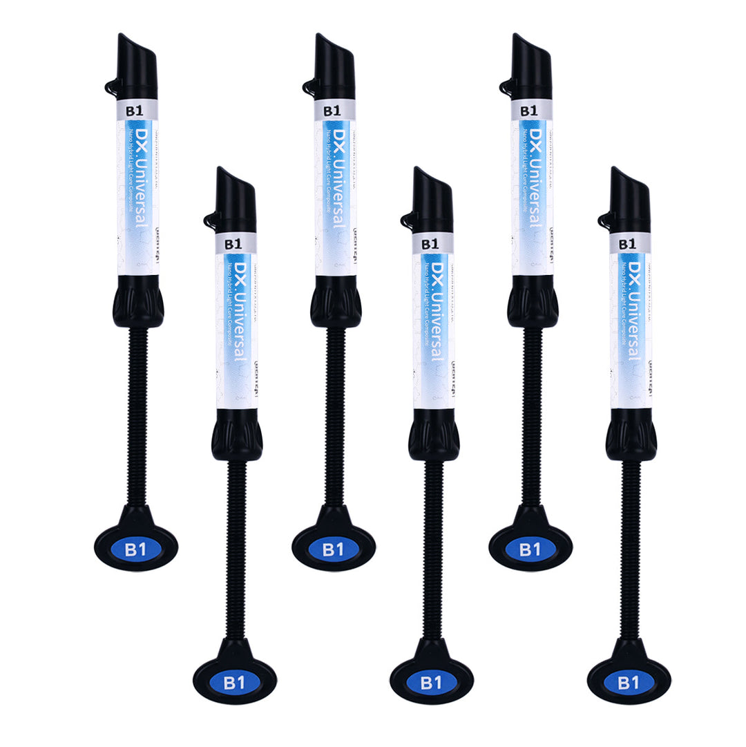 Dental Universal Nano Hybrid Light Cure Composite Resin A1/A2/A3/A3.5/B1/B2 4g Syringe