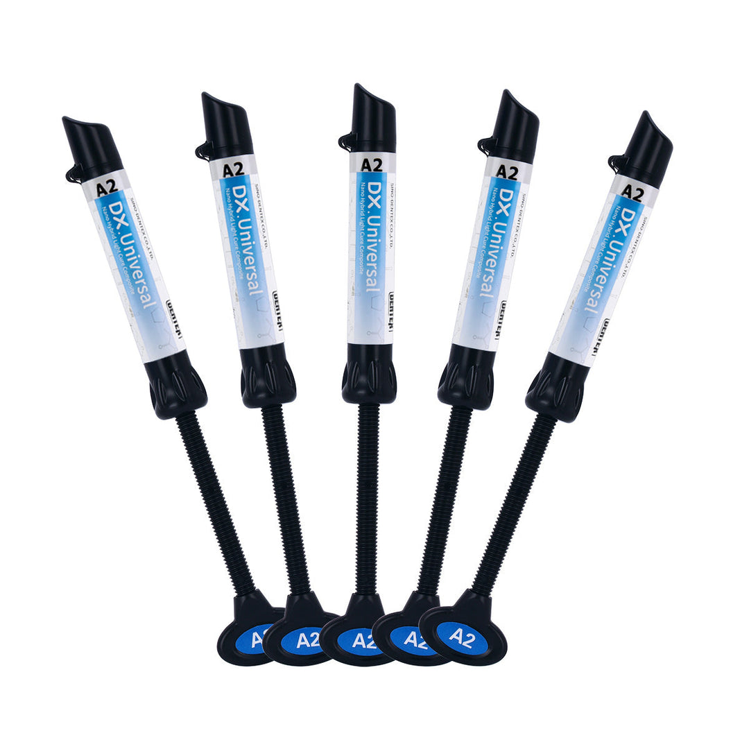 Dental Universal Nano Hybrid Light Cure Composite Resin A1/A2/A3/A3.5/B1/B2 4g Syringe