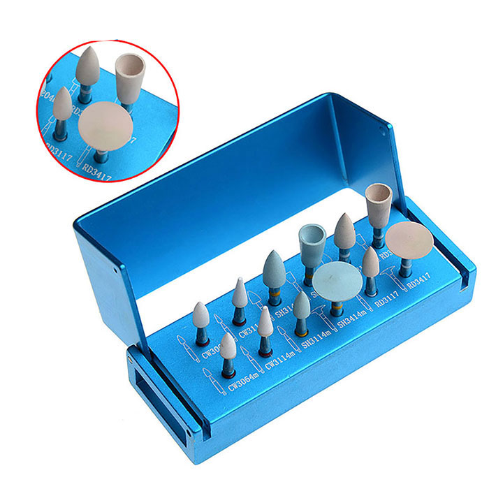 Dental Composite Polishing Kit for Low Speed Contra Angle RA 1112 12pcs/Kit