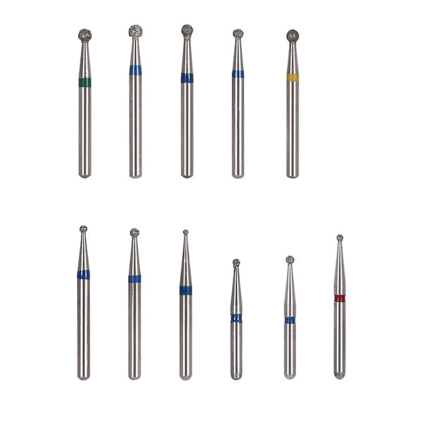 Diamond Bur FG BR Series Full Size Round 5pcs/Pack