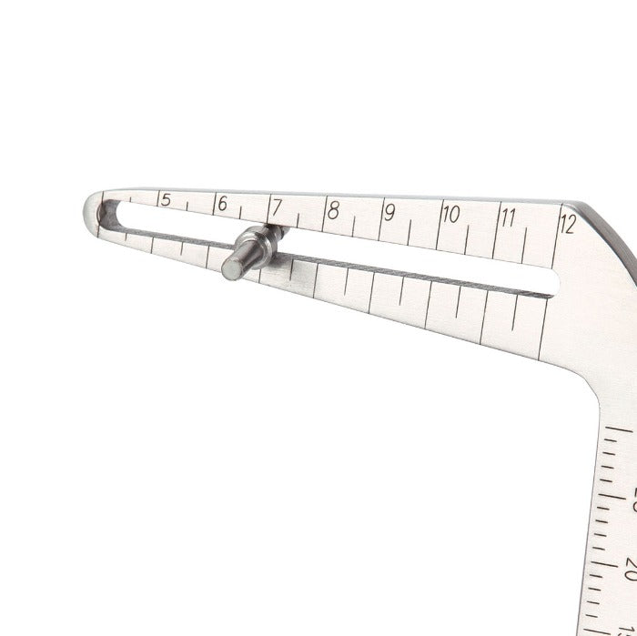 Dental Implant Drill Guide Locator Tooth Measuring Ruler Calipers Bone Ridge