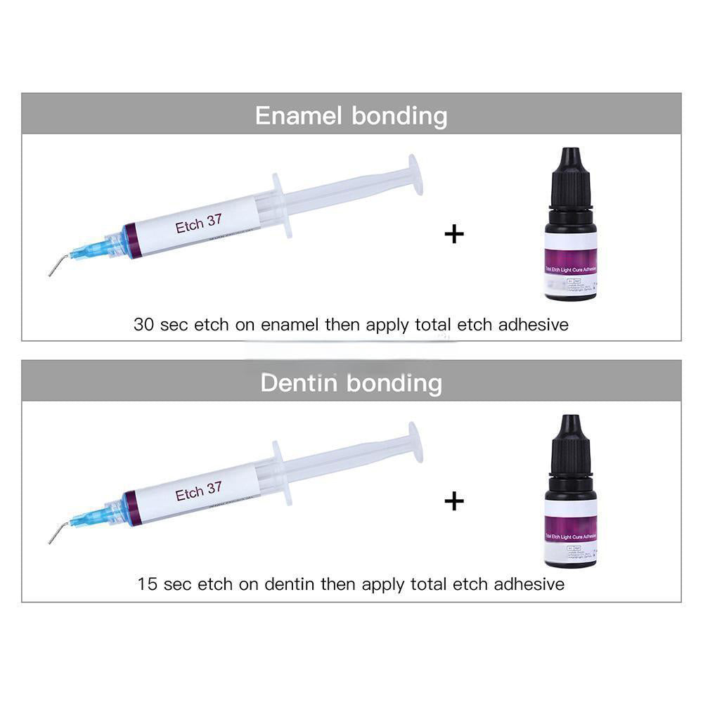 Dental Acid Etch Etching Gel 37 Percent 5ml Syringe