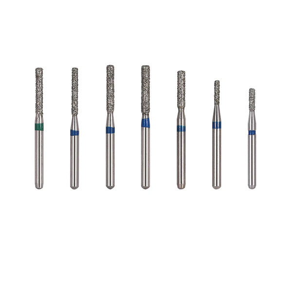 Diamond Bur SF Series Full Size Flat End Cylinder 5pcs/Pack