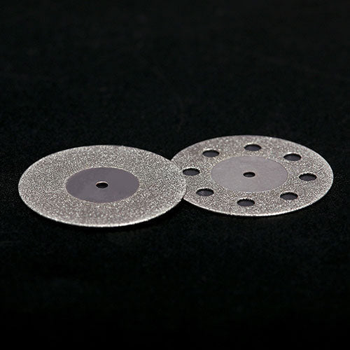 Dental Lab Diamond Disc Cutting Double Side Disk Tool For Polisher 22mm 15pcs/box