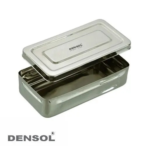 [107-205] Chrome-Finished Stainless Steel Surgical Instruments Storage Box