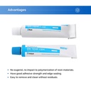 Dental Noneugenol Temporary Zinc Oxide Cement Temporary Cementation of Crown & Bridge