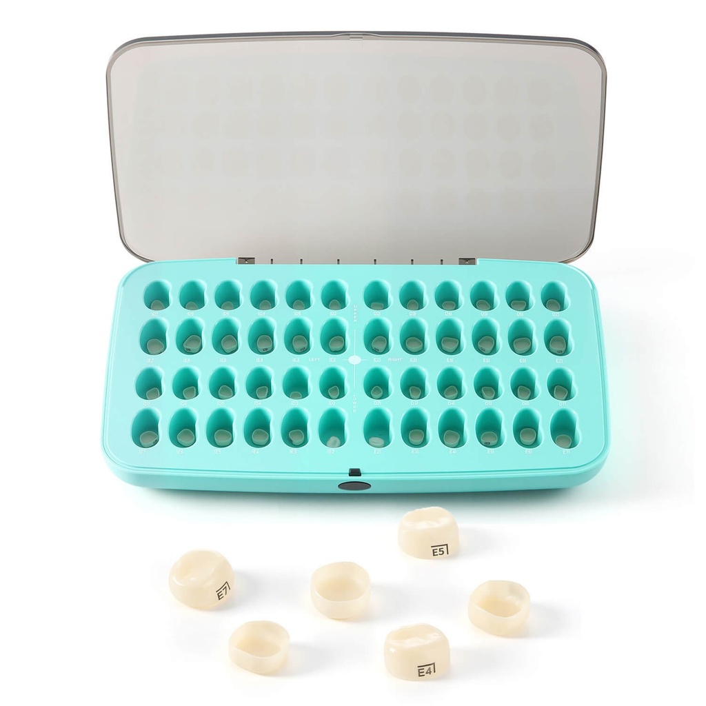 [112005002] Dental Zirconia Crowns Kit for Kids Posterior Teeth Primary Molar Crowns 48pcs/Box