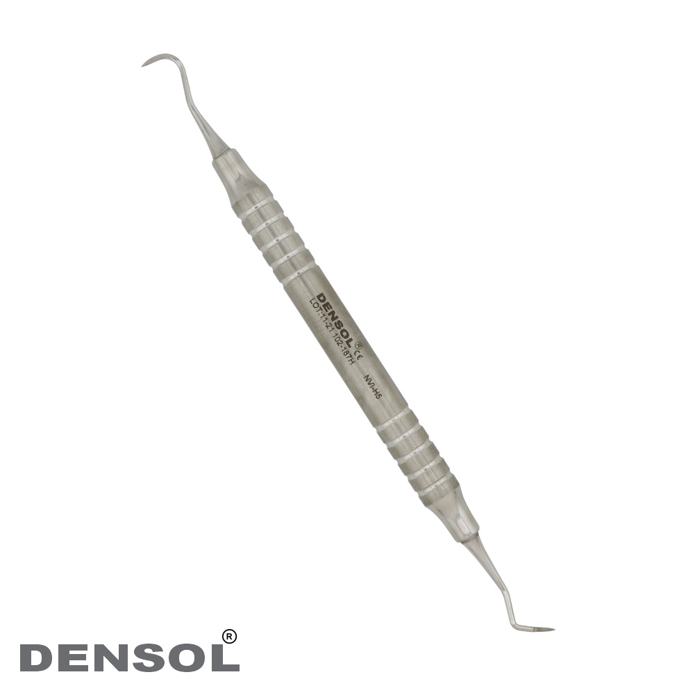 [102-187h] Nevi 1 H5 Anterior Dental Sickle Scaler with Anatomical Handle