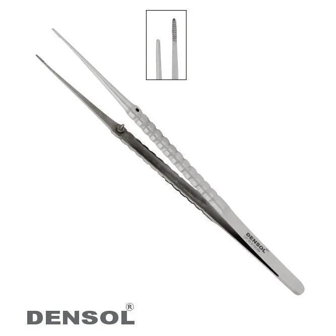 Cooley 18cm Atraumatic Micro Tissue Forceps for Delicate Surgical Procedures