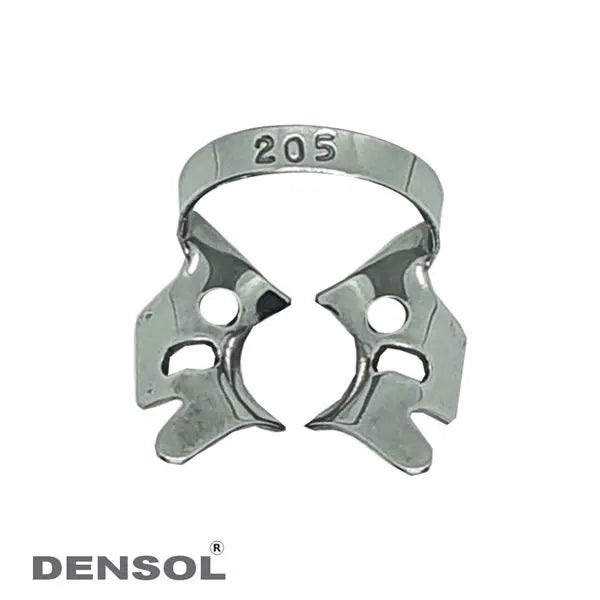 [clamp205] Large Upper Molar Rubber Dam Clamp #205 with Satin Finish