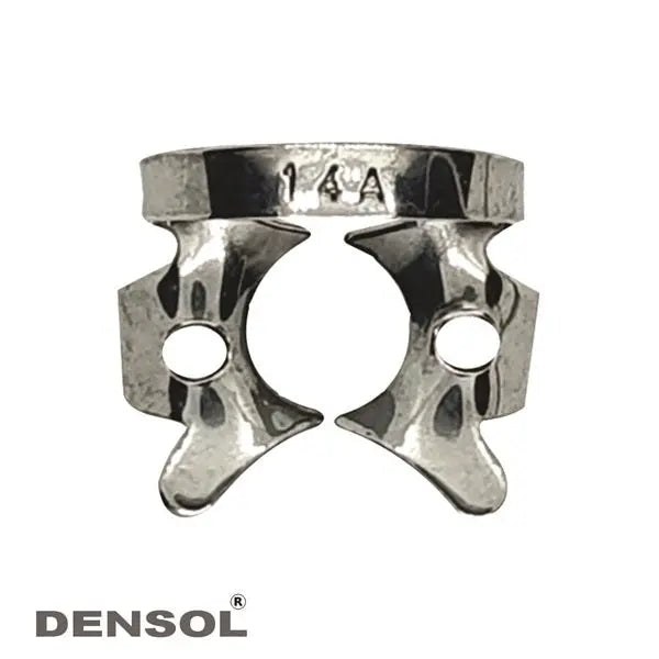 [clamp14a] Satin Finish Rubber Dam Clamp for Molars #14A
