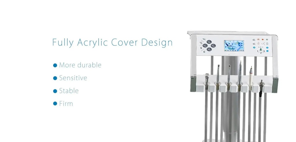 [high-end-x5-disinfection-cart-type-dental-chair] Dental Chair | Cart Type