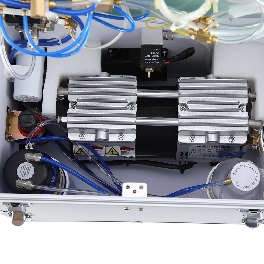 [1280200301] Portable Dental Delivery Unit with Air Compressor 4Holes BD-402 Portable Type