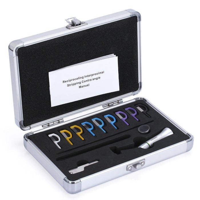 [1105200109] Dental Contra Angle Handpiece 4:1 Reduction Interproximal Stripping System