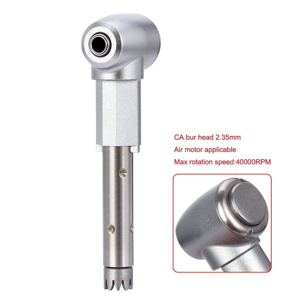 [1586200205] Dental Contra Angle Intra Head 1:1 Push Button Inner Spray Low Speed Handpiece