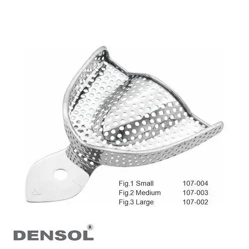 [107-004] Small Perforated Upper Jaw Impression Tray