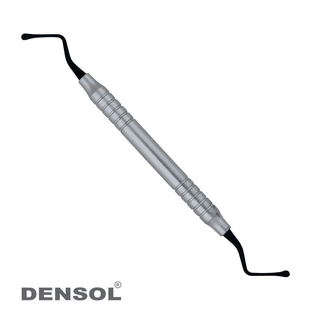 [102-820tit] 3mm Titanium Coated Surgical Lucas Curette for Cyst Removal and Debridement