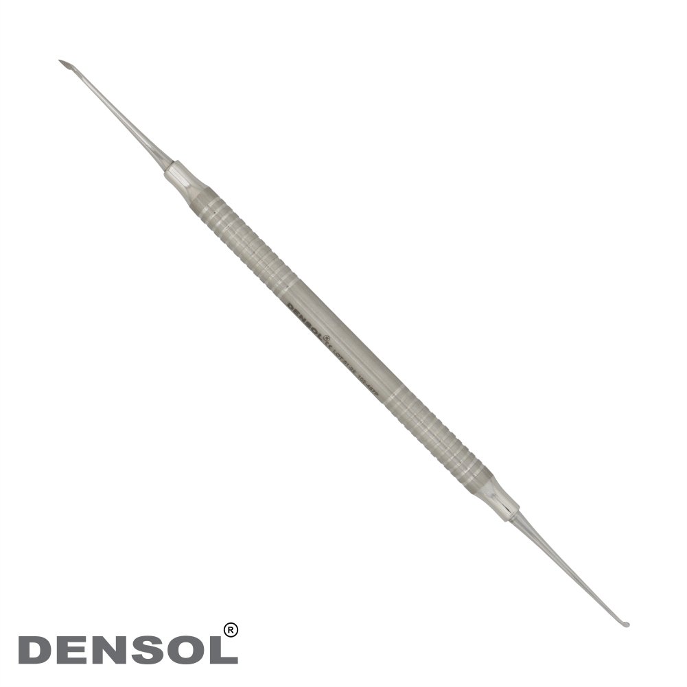 [102-457] Cleoide Discoid Dental Carver #4-5 with Stainless Steel Handle