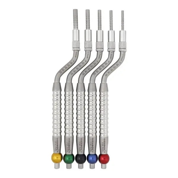 [ar-110-003] Concave Curved Osteotomes Set for Sinus Lift - 5 Sizes