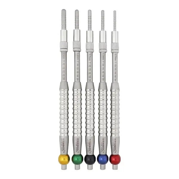 [ar-110-004] Convex Curved Osteotome Set for Sinus Lift - 5 Piece Collection
