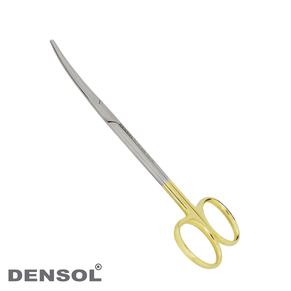 [103-116] Curved 14.5 cm Metzenbaum Scissors with Tungsten Carbide SuperCut Edges
