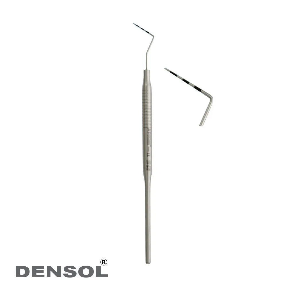 [102-156] Laser-Marked Periodontal Probe with 6mm Round Handle