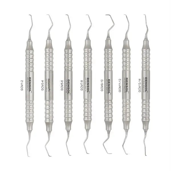 [gcset7m] Mini Gracey Curette Set of 7 for Deep Access