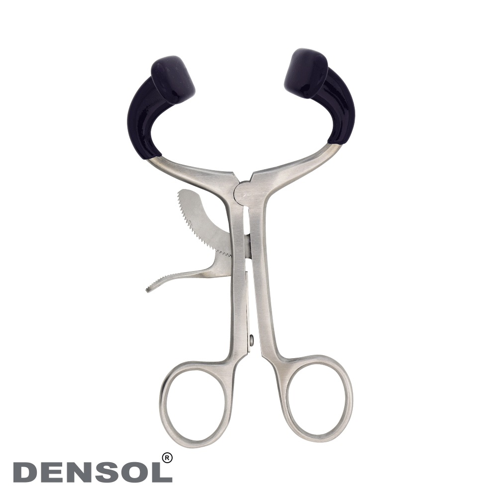 [106-236-1] Molt 14cm Mouth Gag Retractor with Silicone Tip for Dental Procedures