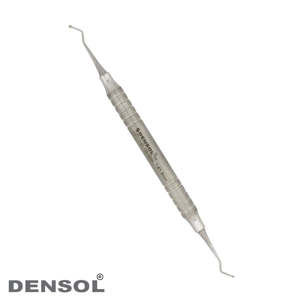 [102-263] Premium Dental Excavators with Dual Round Spoon Tips (1.4/1.6mm)
