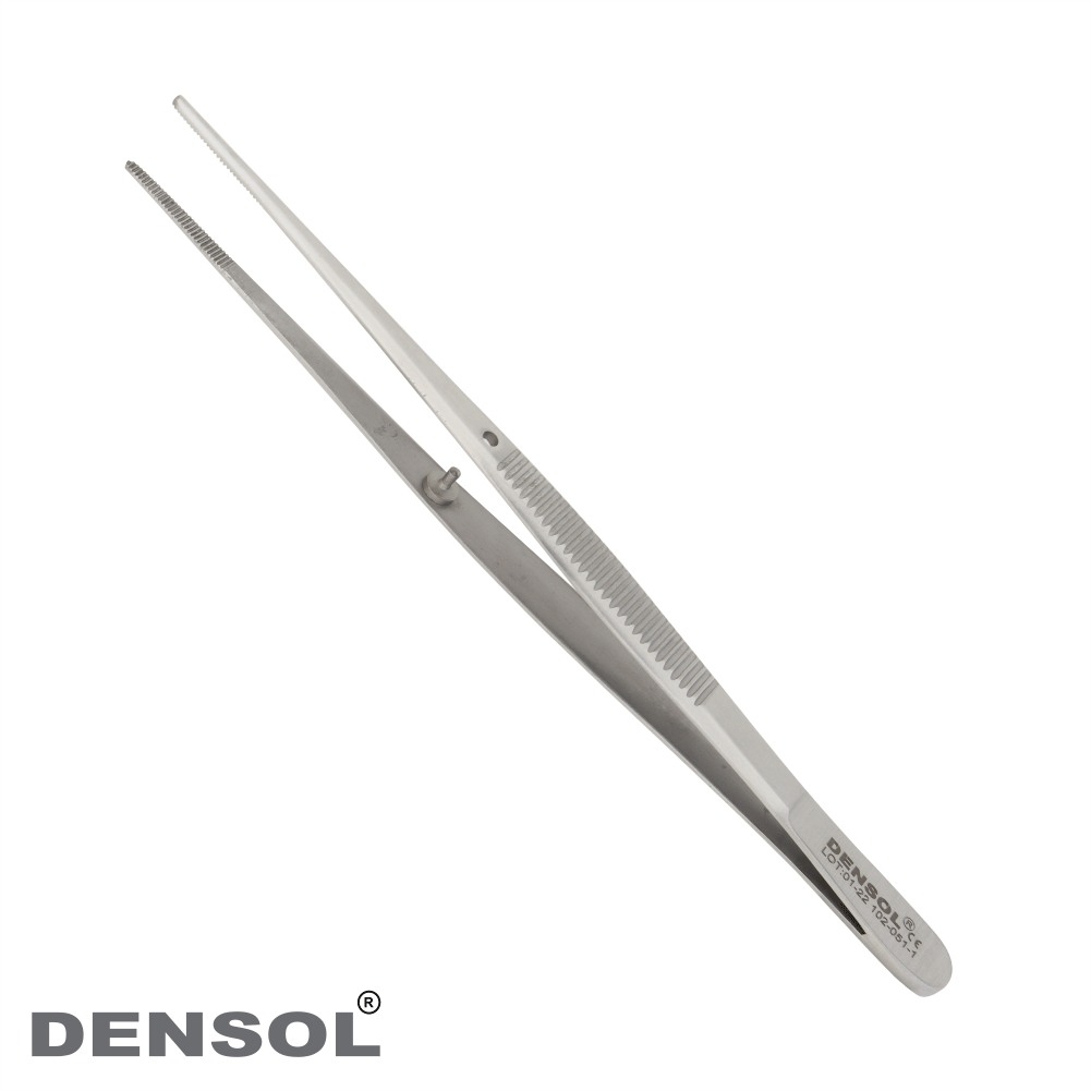 [102-051-1] Serrated 12cm Straight Semken Taylor Tissue Forceps