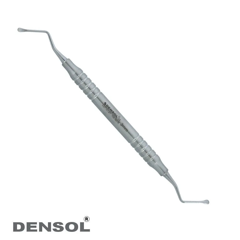 Serrated 3mm Lucas Curette 86 for Surgical Bone Debridement
