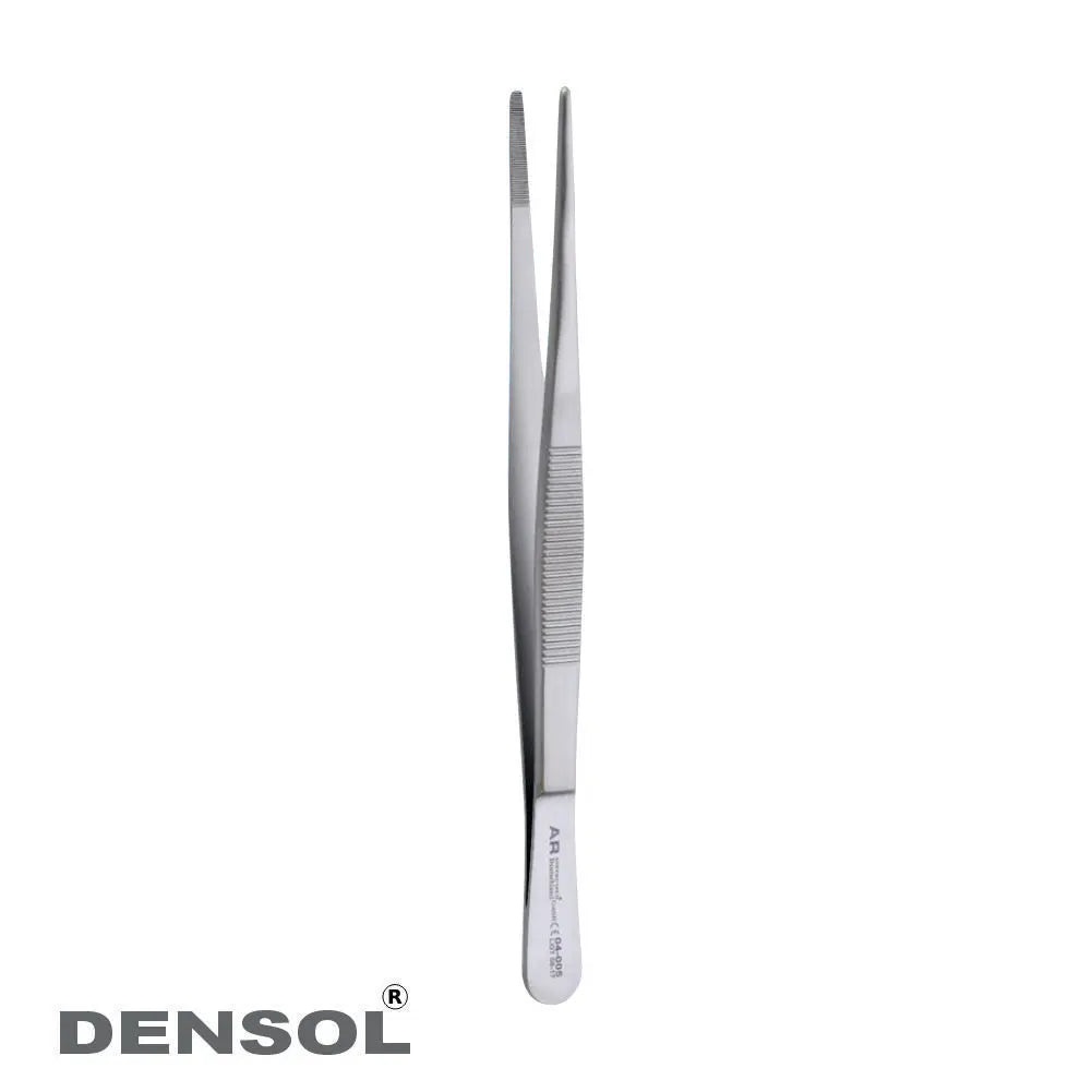 Serrated Straight Dressing Forceps - 12cm Surgical Tool