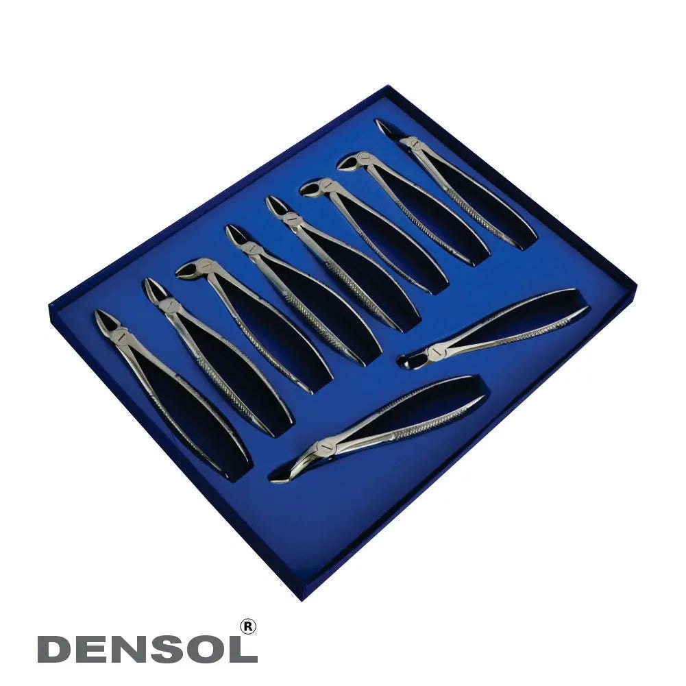 Standard 10-Piece Extraction Forceps Set