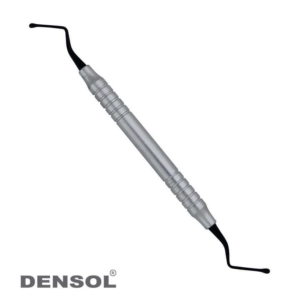 [102-819tit] Titanium-Coated Dental Lucas Curette - 2.5mm Surgical Instrument