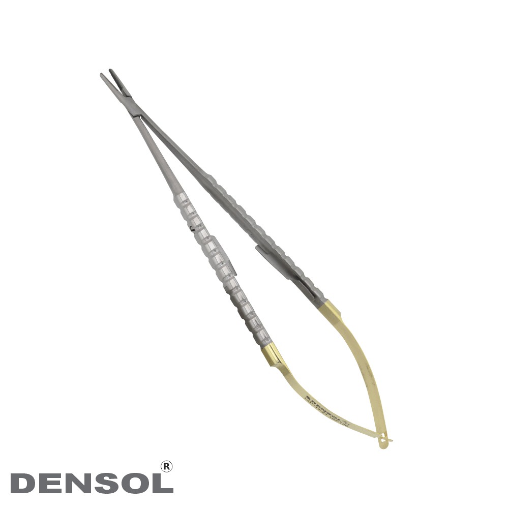 Tungsten Carbide Castroviejo Needle Holder 18cm Straight with Locking Mechanism