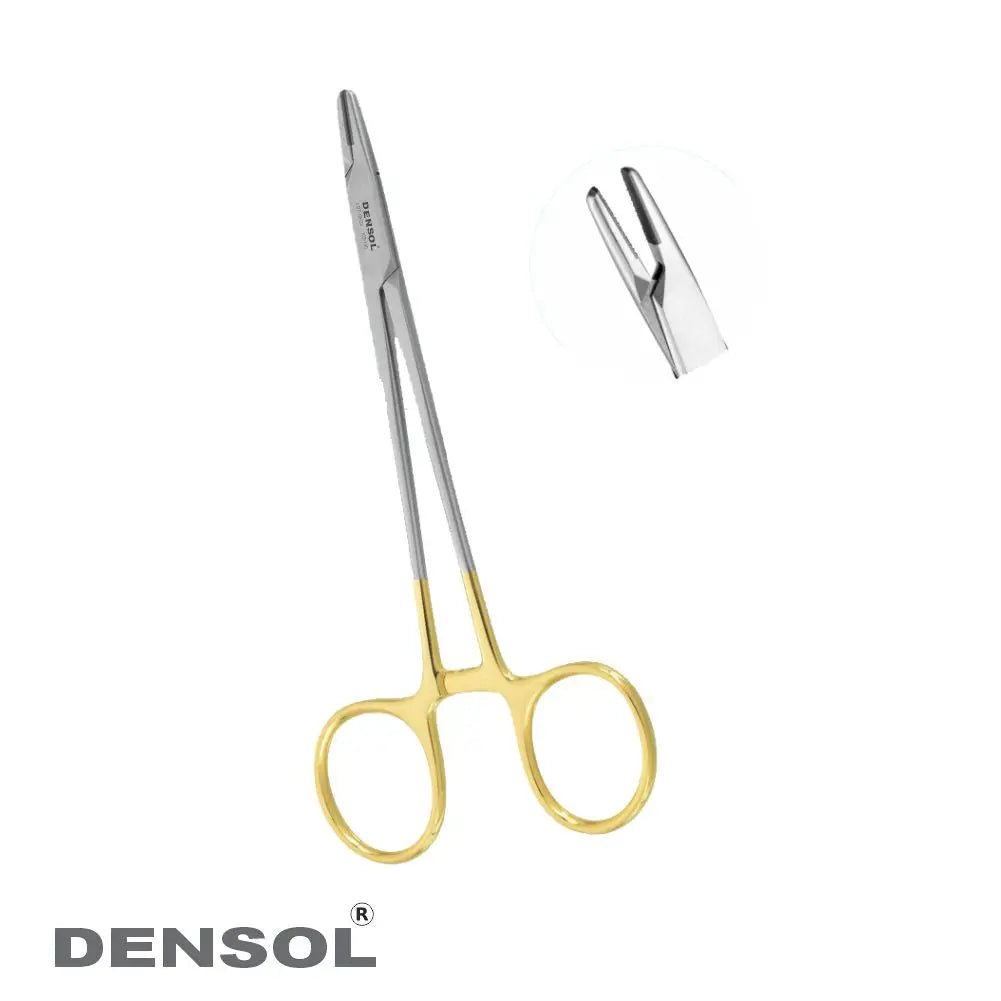 [103-130] Tungsten Carbide Mayo Hegar Needle Holder 13cm with Locking Mechanism