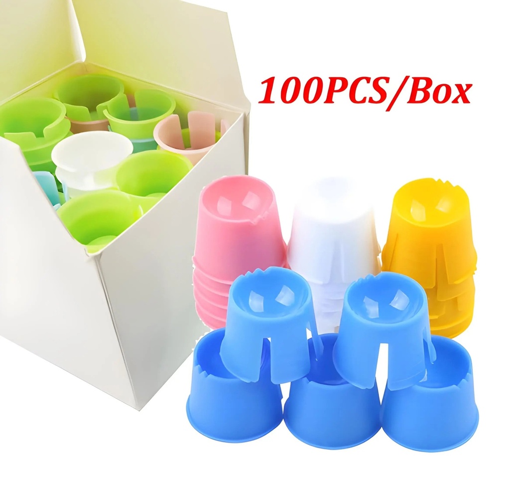 Versatile Plastic Mixing Dappen Dishes