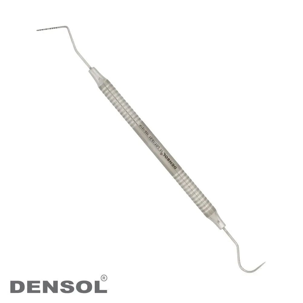 [102-151] William's Dual-Ended Perio Probe and Explorer with 10mm Color Coding