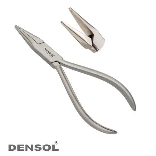 [105-215] Surgical Grade Stainless Steel Flat Nose Pliers for Wire Bending
